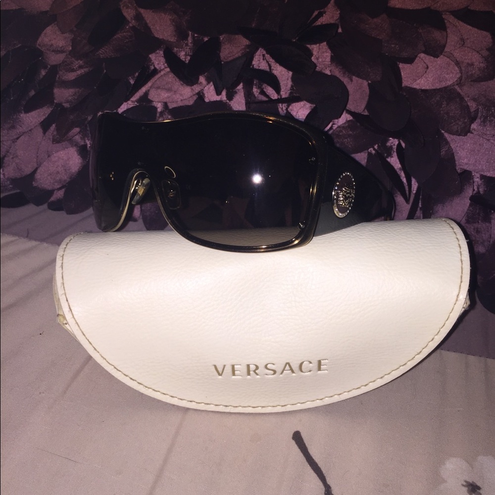 Versace sunglasses and case